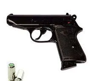 Pistola semiautomatica a salve Bruni New Police cal.8 e 9mm.