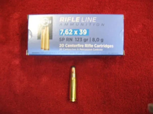 CARTUCCE PPU DA CACCIA 7,62X39