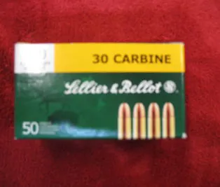 CARTUCCE SELLIER & BELLOT CAL.30 CARBINE
