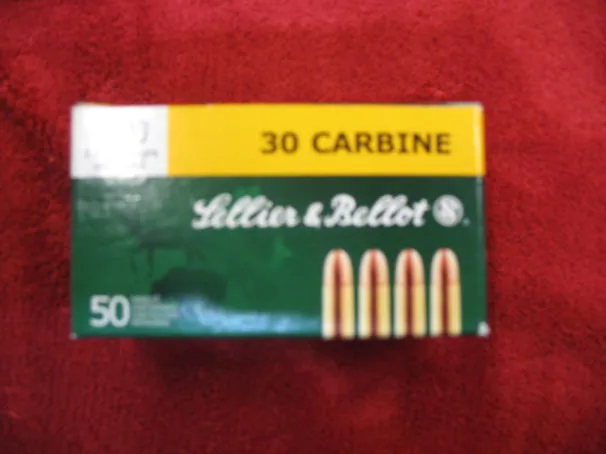 CARTUCCE SELLIER & BELLOT CAL.30 CARBINE