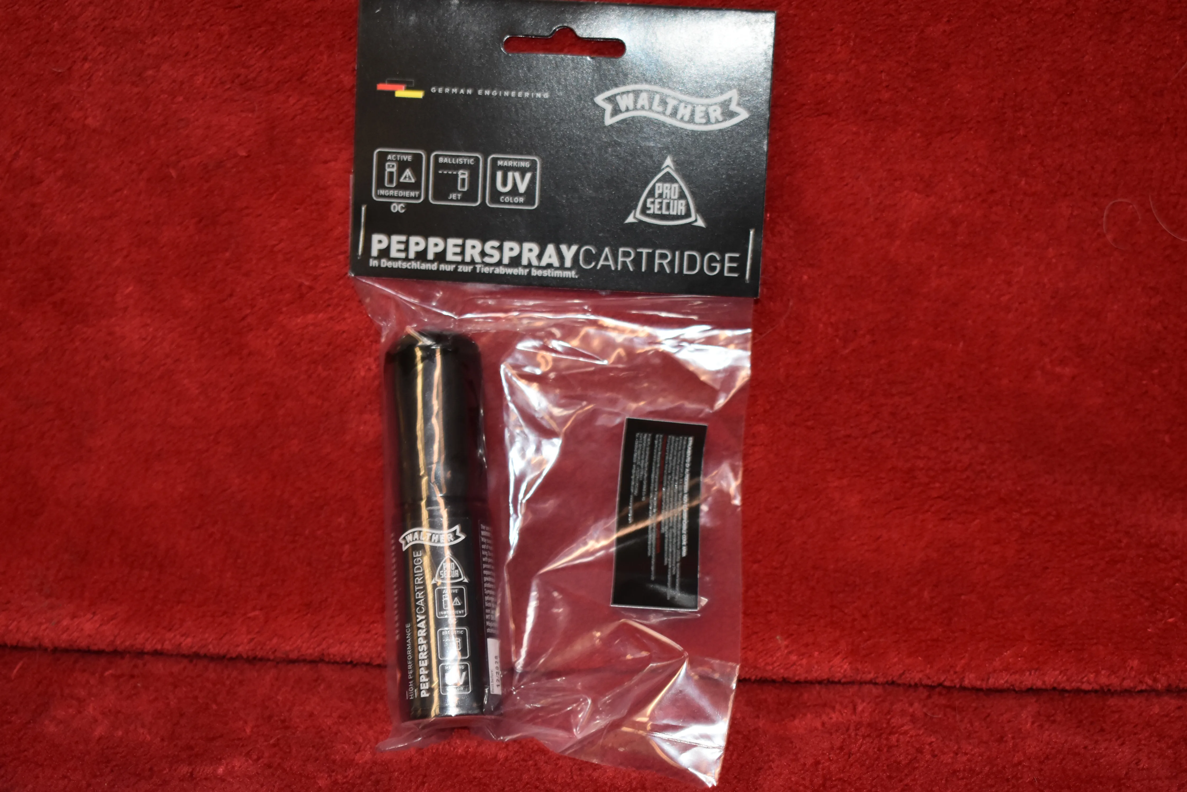 RICARICA GEL AL PEPERONCINO PER PISTOLA WALTHER PDP-PGS