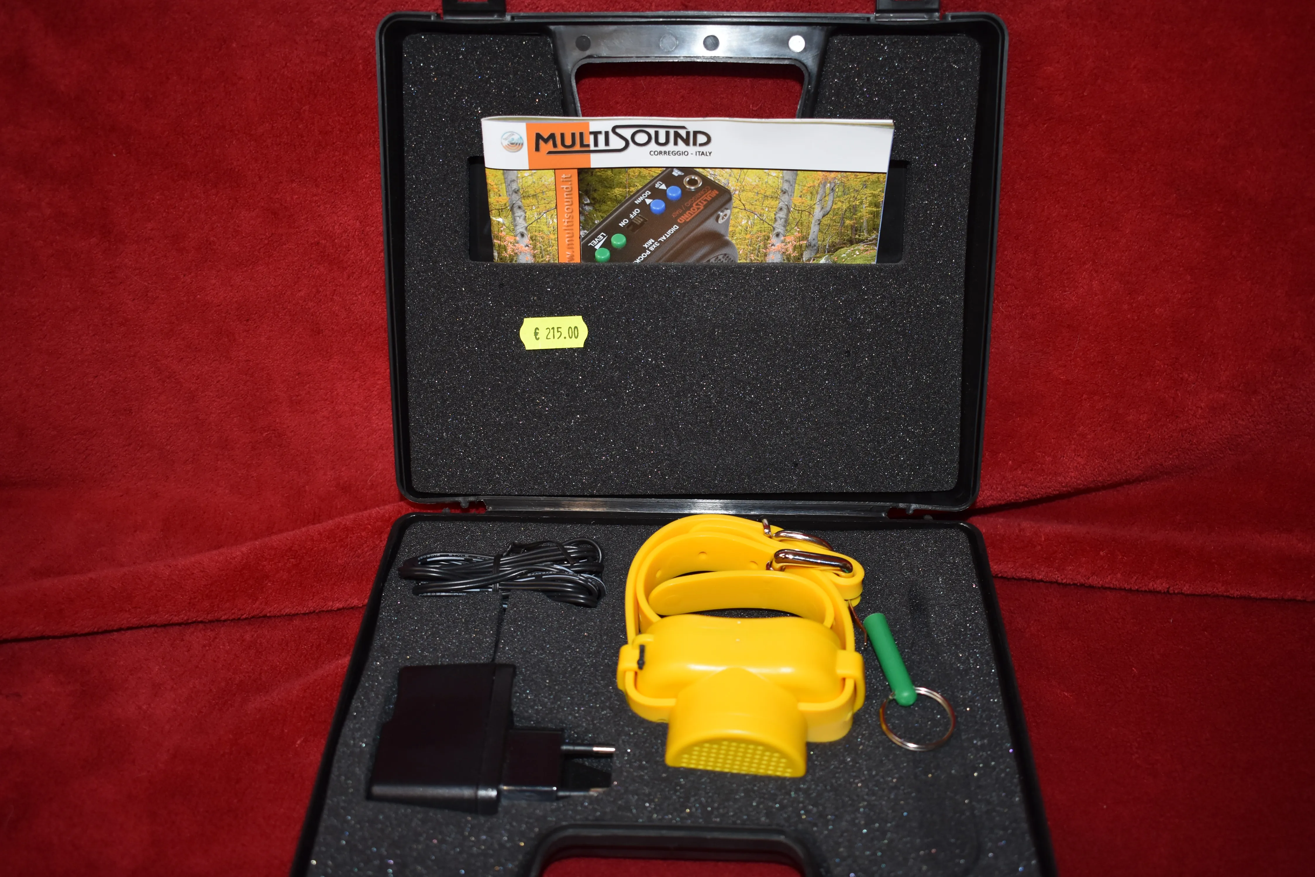 COLLARE LOCALIZZATORE MULTISOUND RICARICABILE