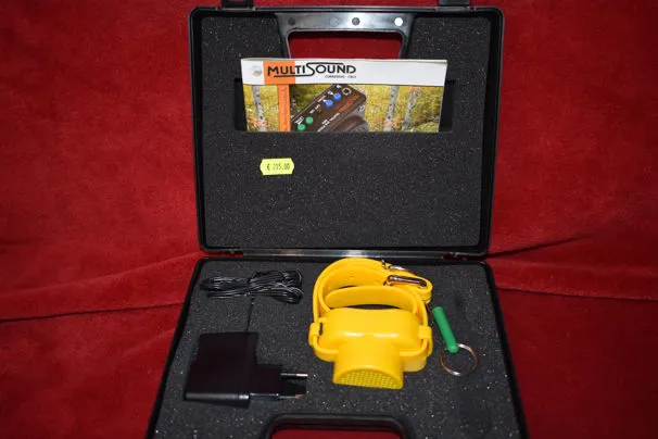 COLLARE LOCALIZZATORE MULTISOUND RICARICABILE