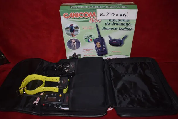 2 COLLARI ADDESTRATIVI CANICOM DRESSAGE 800 METRI