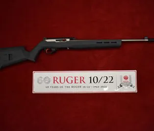 RUGER 10/22 COLLECTOR 60TH ANNIVERSARY