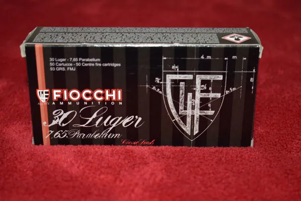 CARTUCCE FIOCCHI cal.7,65 PARABELLUM 