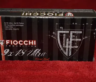CARTUCCE FIOCCHI cal.9x18 ULTRA 