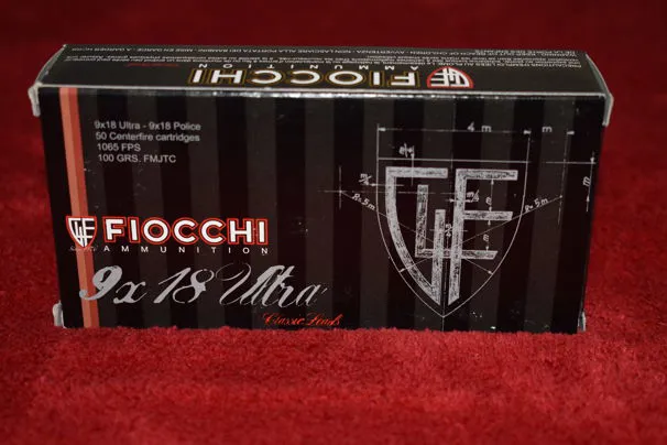 CARTUCCE FIOCCHI cal.9x18 ULTRA 