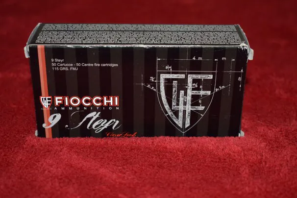 CARTUCCE FIOCCHI cal.9 STEYR