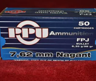 CARTUCCE PPU cal7,62 NAGANT