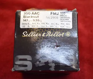 SELLIER & BELLOT cal.300 BLACKOUT AAC