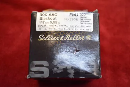 SELLIER & BELLOT cal.300 BLACKOUT AAC