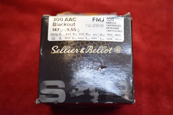 SELLIER & BELLOT cal.300 BLACKOUT AAC