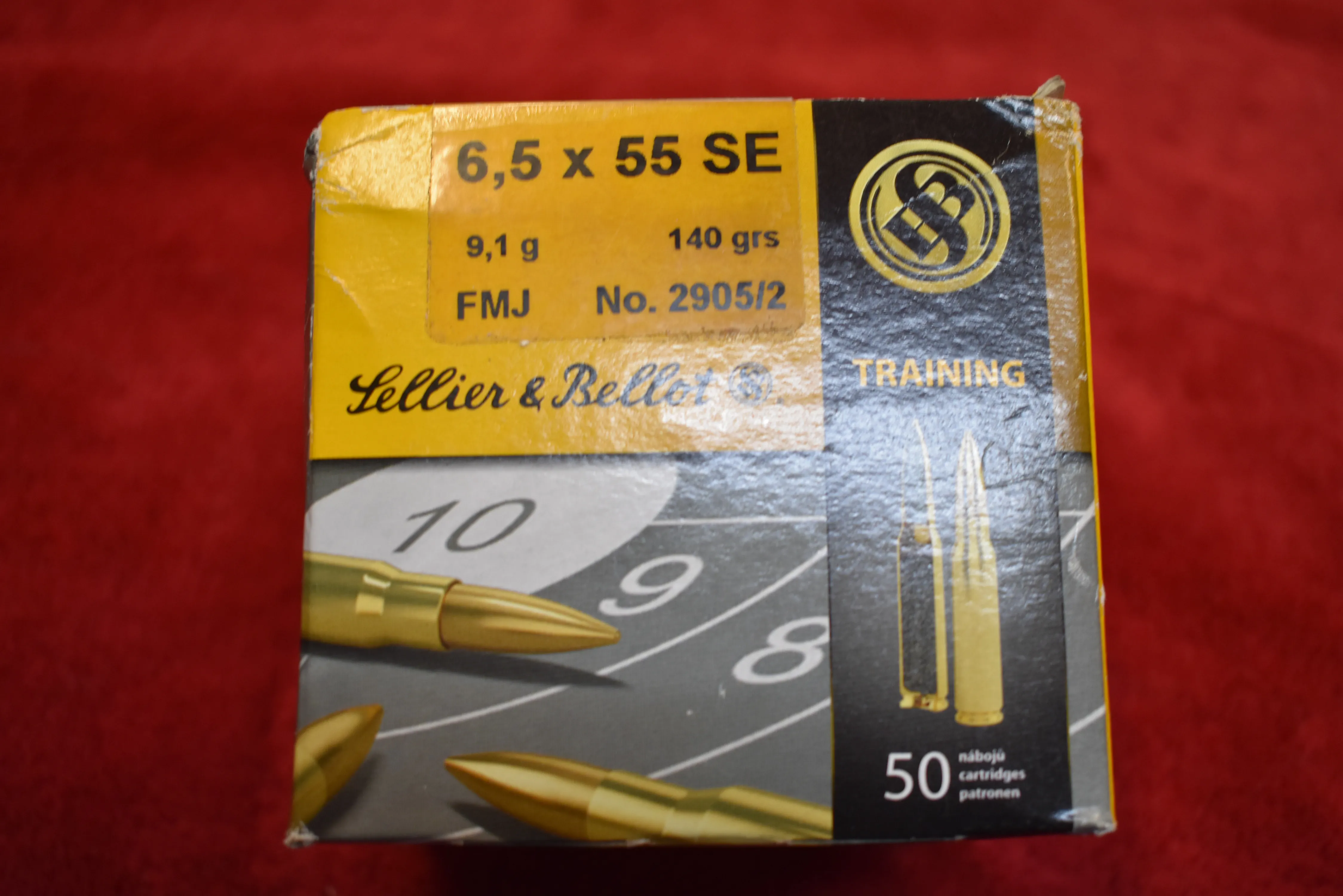CARTUCCE SELLIER & BELLOT cal.6,5x55 SE