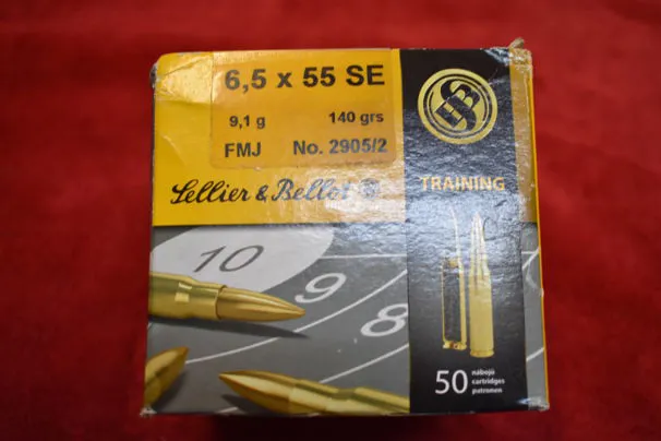 CARTUCCE SELLIER & BELLOT cal.6,5x55 SE
