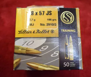 CARTUCCE SELLIER & BELLOT cal.8x57JS