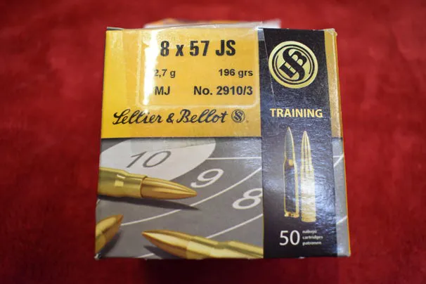 CARTUCCE SELLIER & BELLOT cal.8x57JS