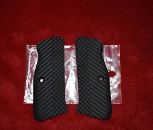 GUANCETTE IN RESINA GRIP NERE PER CZ SHADOW 2