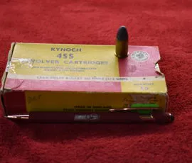 CARTUCCE D'EPOCA KINOCH CAL.455 REVOLVER WEBLEY
