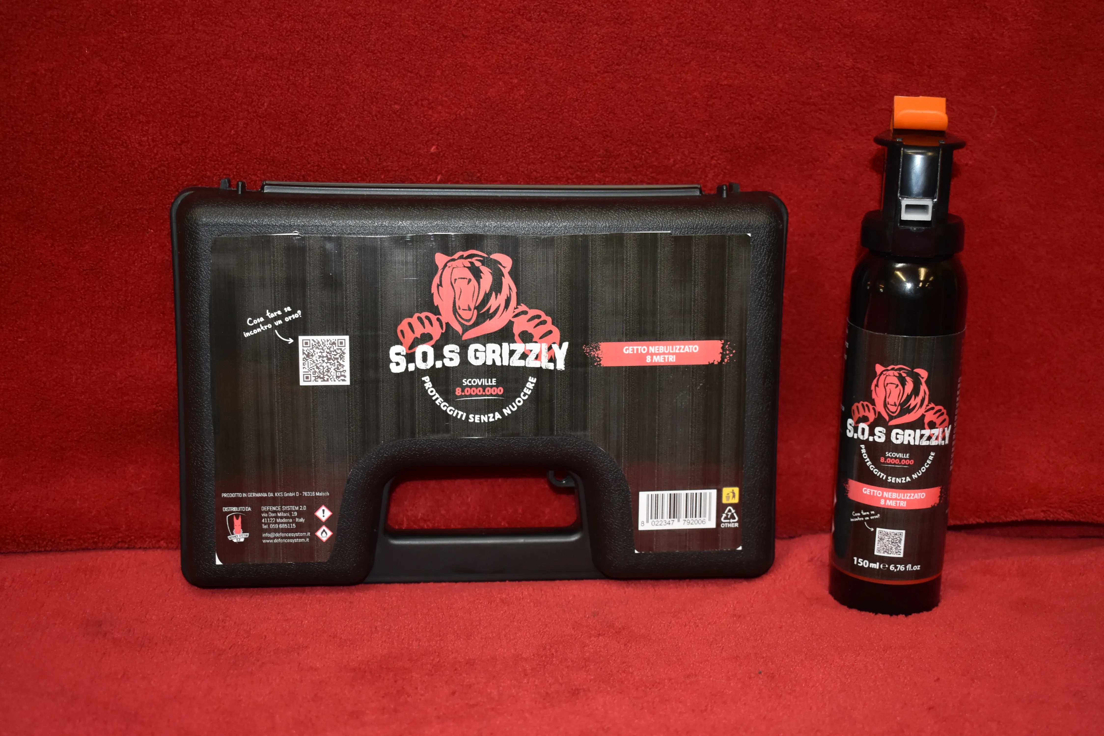 SPRAY ANTI ORSO S.O.S. GRIZZLY