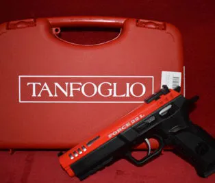 TANFOGLIO FORCE 22L RED
