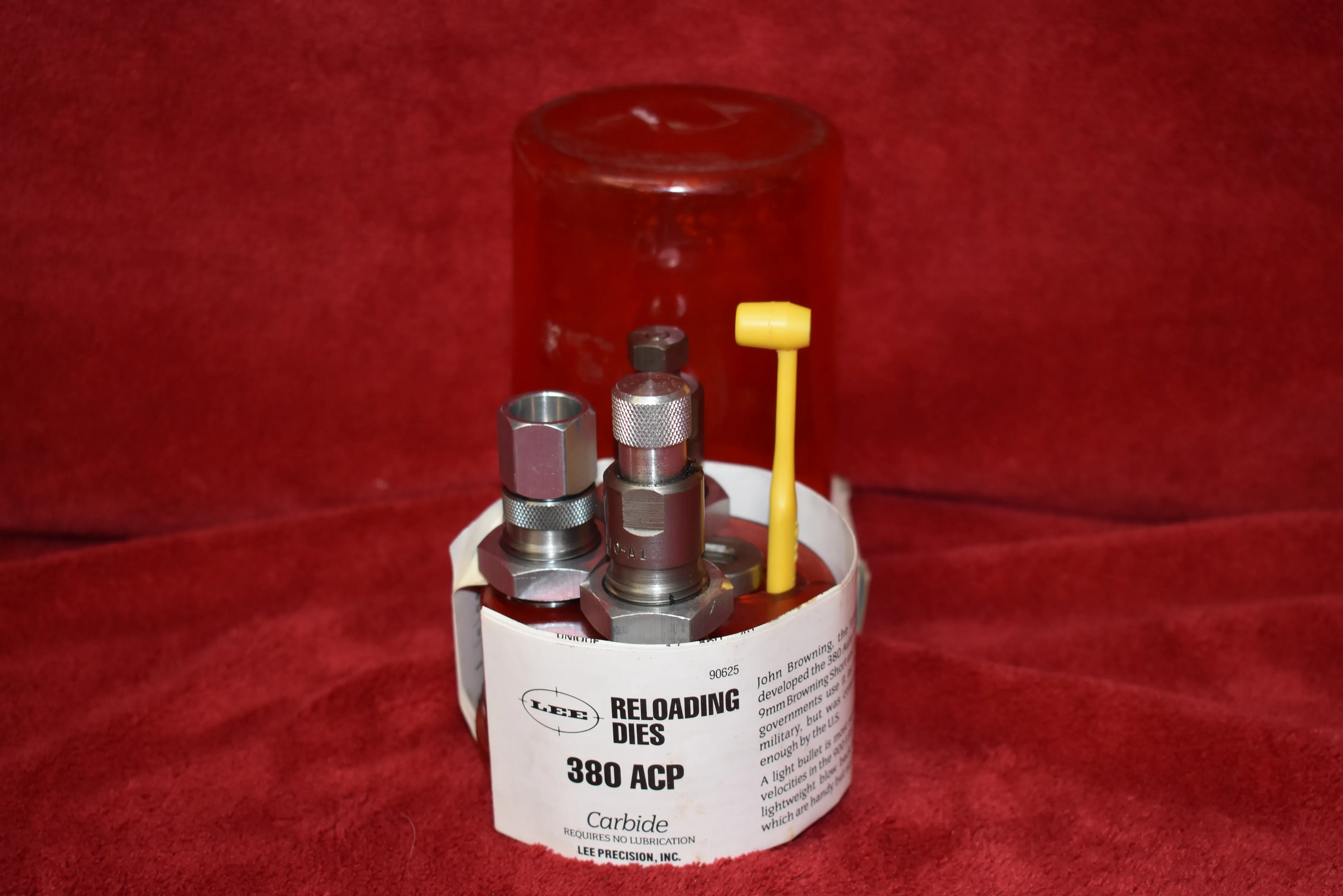 DIES PER PRESSA DA RICARICA LEE Cal.380 ACP