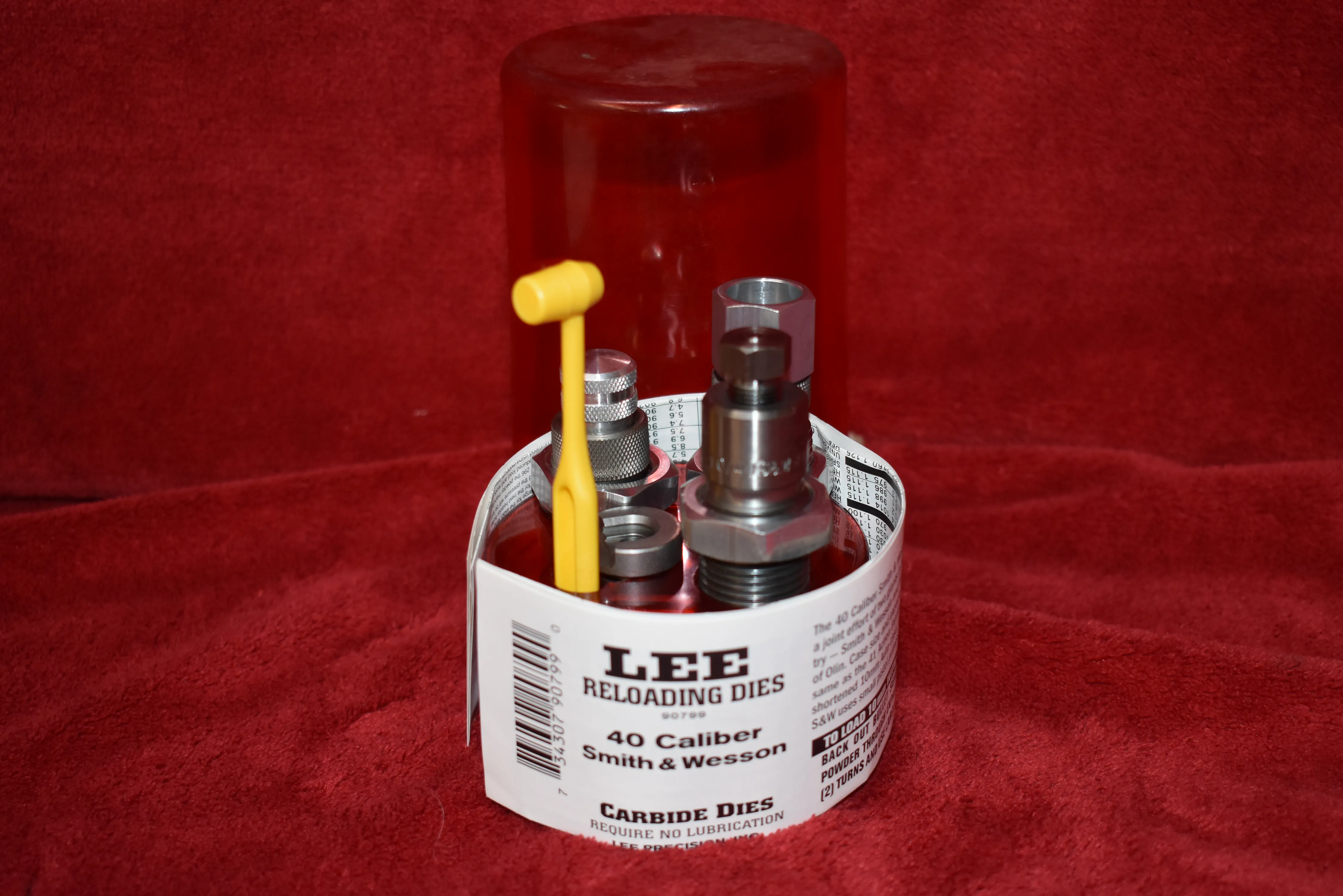 DIES PER PRESSA DA RICARICA LEE Cal.40 S&W