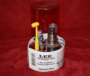 DIES PER PRESSA DA RICARICA LEE Cal.40 S&W
