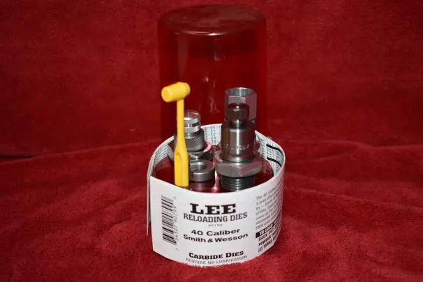 DIES PER PRESSA DA RICARICA LEE Cal.40 S&W
