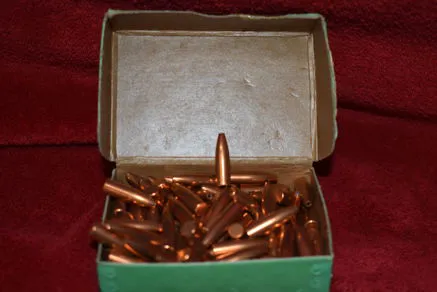 PALLE SIERRA CAL.6,5mm. 264 DIA 100 GRS HOLLOW POINT VARMINTER 1710