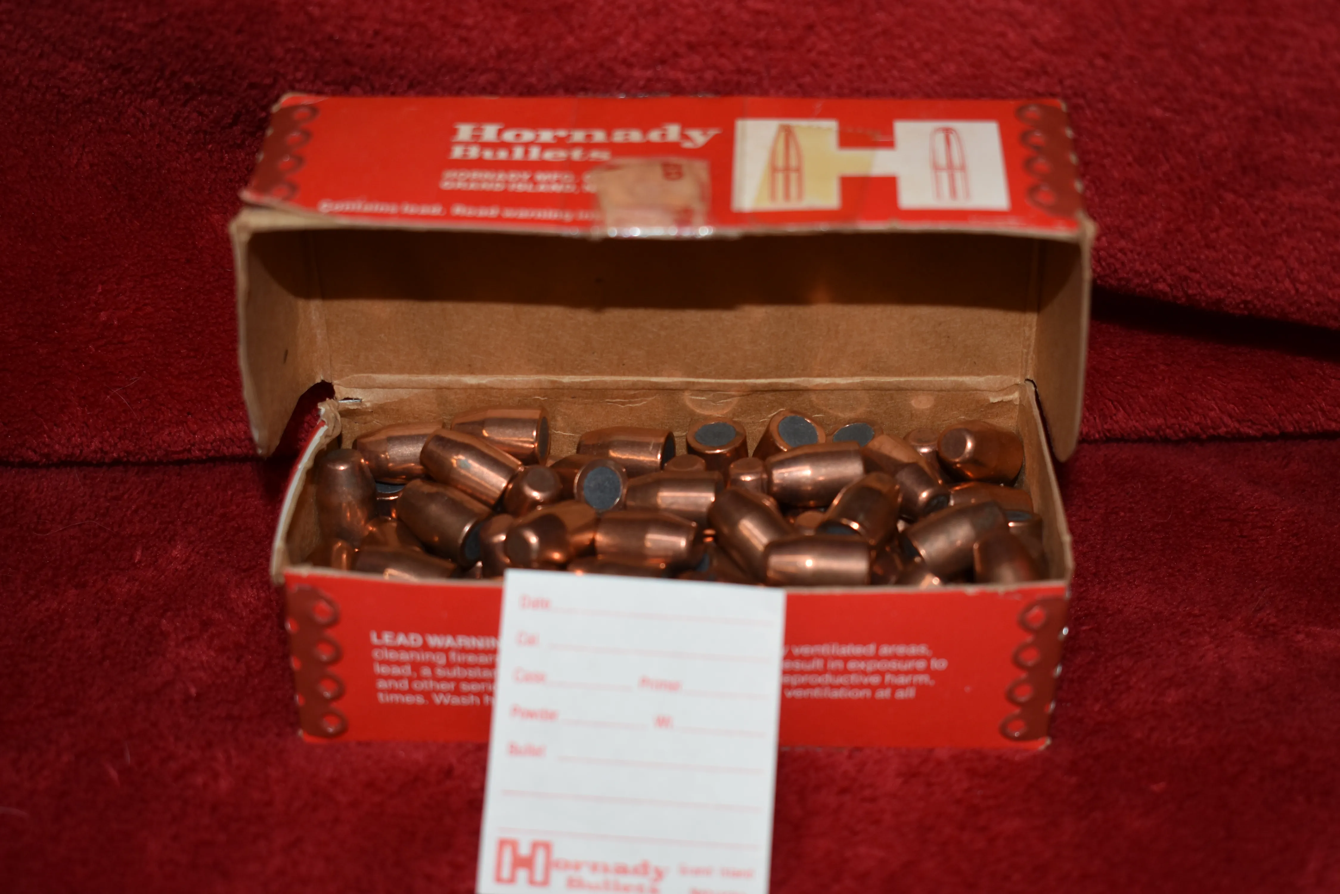 PALLE HORNADY CAL.10mm.