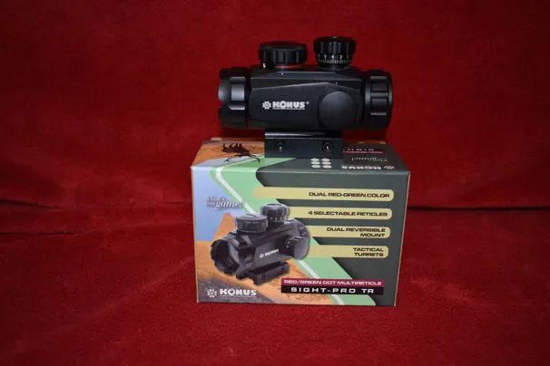 RED DOT KONUS RED/GREEN DOT MULTIRETICLE SIGHT-PRO TR