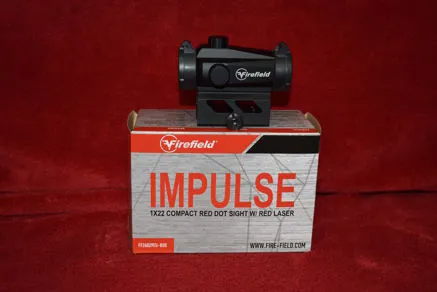 RED DOT FIREFIELD IMPULSE 1X22 COMPACT RED DOT W/RED LASER