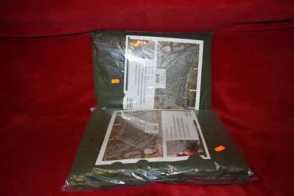 TELI FOGLIARI MIMETICI RINFORZATI, DA MT.3,00X1,80 E DA 6,00 X1,80