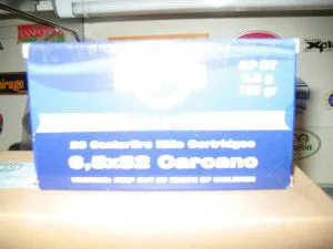  CARTUCCE PPU 6,5X52 CARCANO SP BT