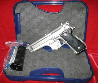 PISTOLA SEMIAUTOMATICA BERETTA 98 FS INOX