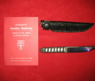 COLTELLO DA COLLEZIONE SANTINO BALLESTRA