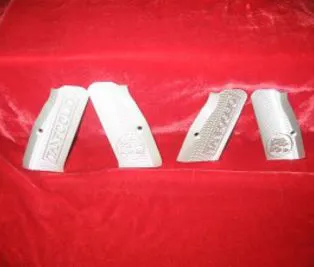  GUANCETTE ZIGRINATE IN ALLUMINIO PER TANFOGLIO STOCK II, III E LIMITED